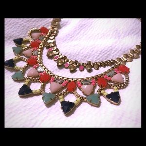 Stella & Dot Fanella Statement Necklace